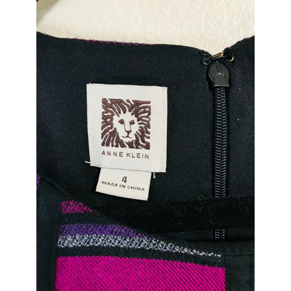 Anne Klein Fit & Flare Career Dress, Size 4 - Picture 3 of 5